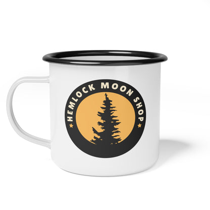 Hemlock Moon Shop Enamel Campfire Cup