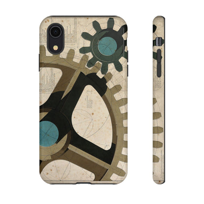 Antique Industrial Cog Wheels iPhone Case