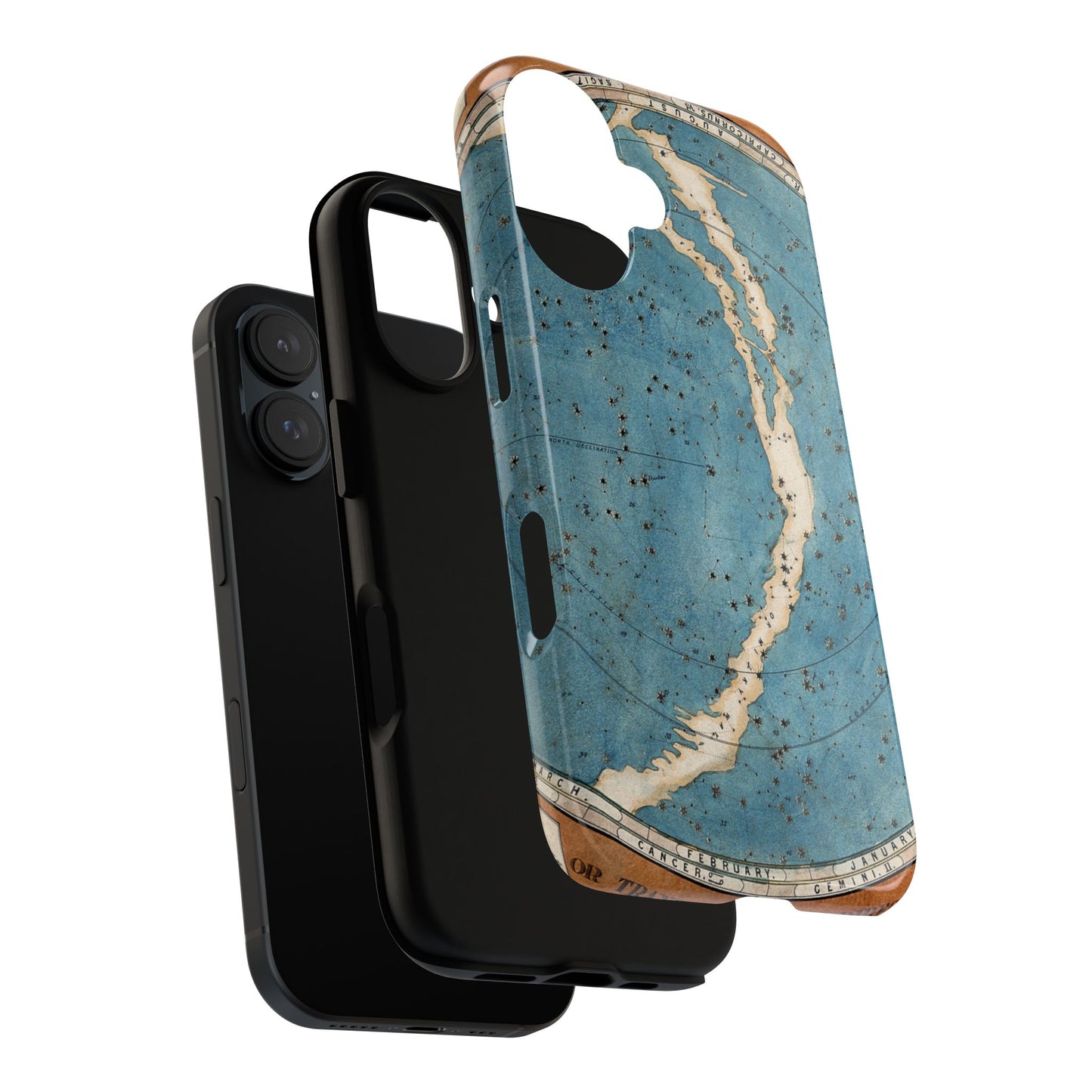 Vintage Star Map Celestial iPhone Case