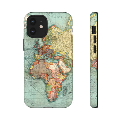 World Map iPhone Case