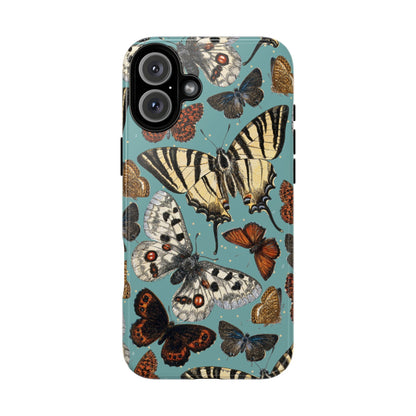 Butterflies Vintage Illustration iPhone Case