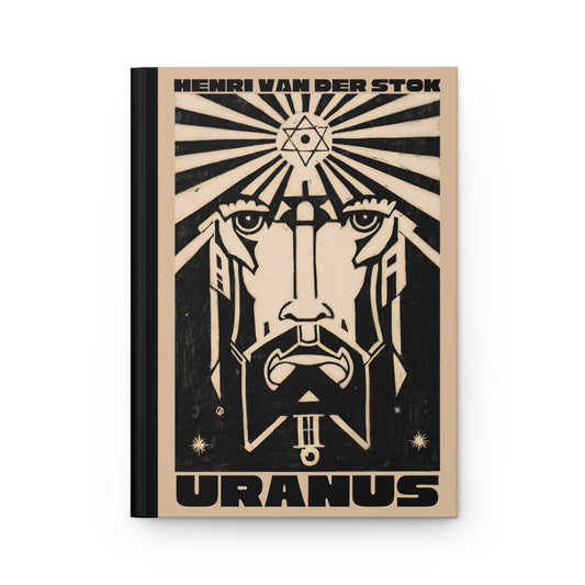 Uranus Hardcover Journal | Henri van der Stok's Planet Masks No. 007