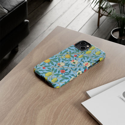 Four Fruits Antique Arts & Crafts iPhone Case