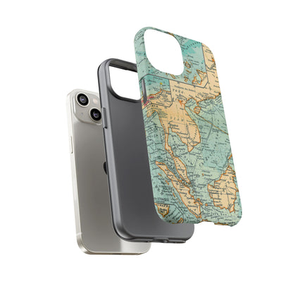 South China Sea Antique Map iPhone Case
