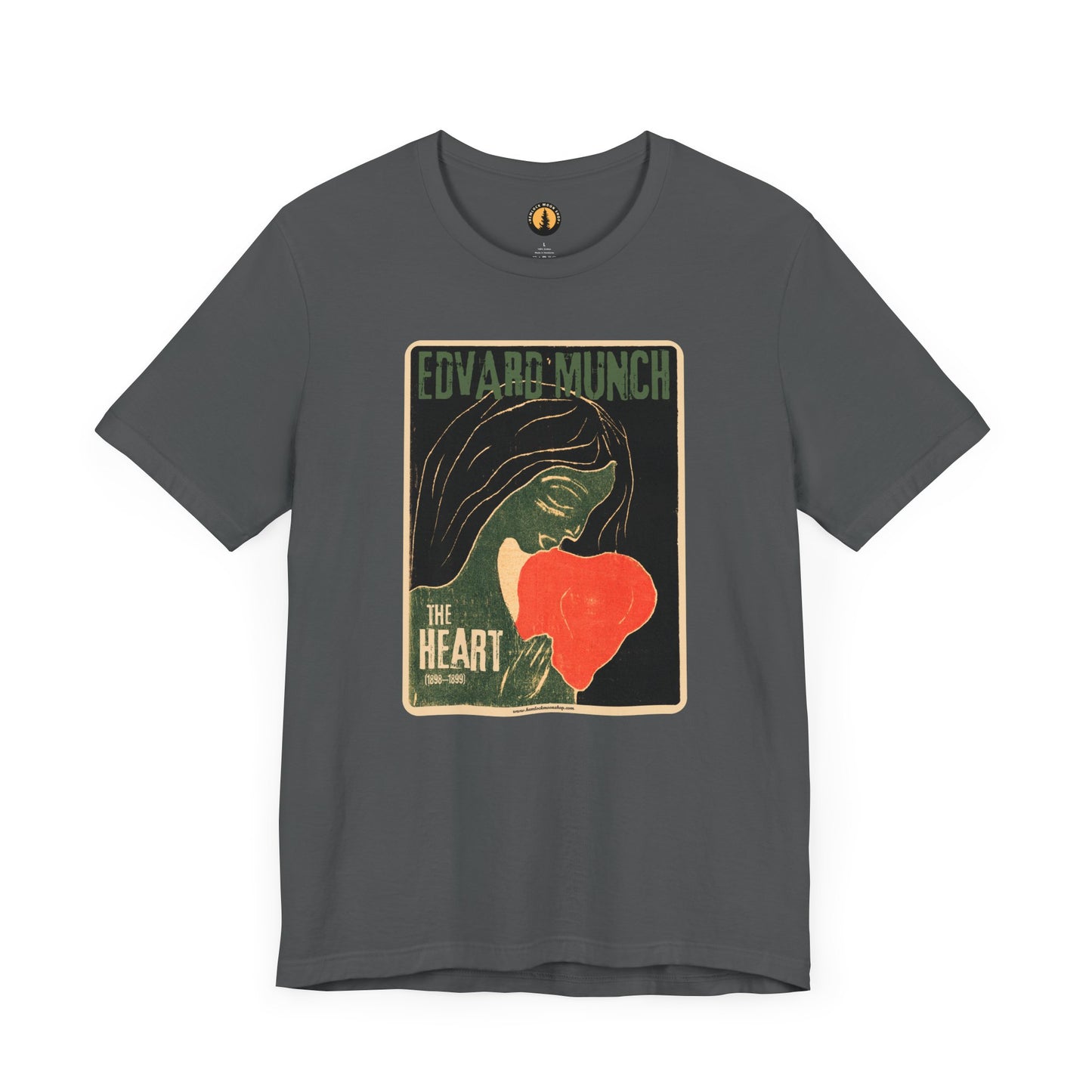 Edvard Munch Heart Tee