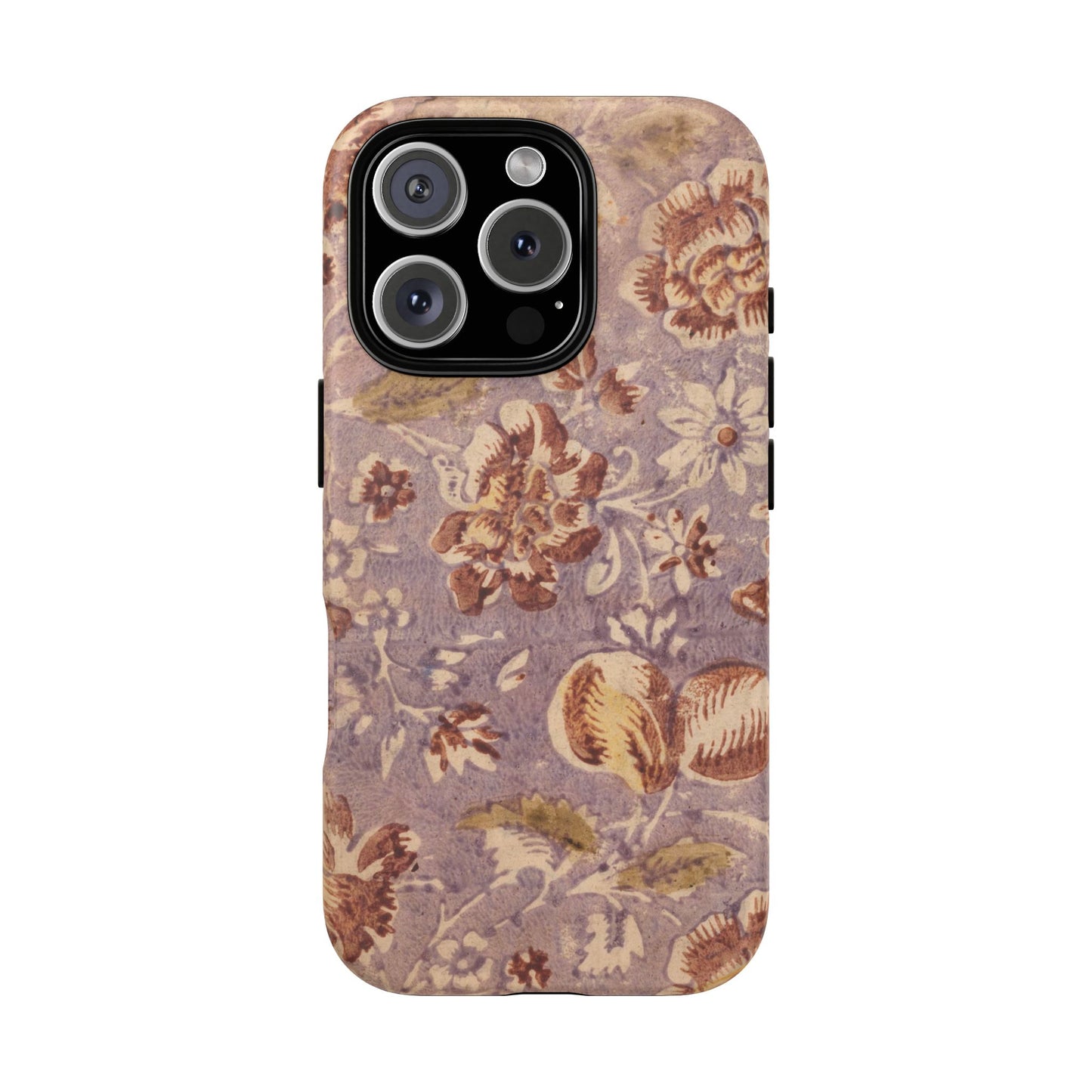 Vintage Lavender & Rose Fruit & Floral iPhone Case