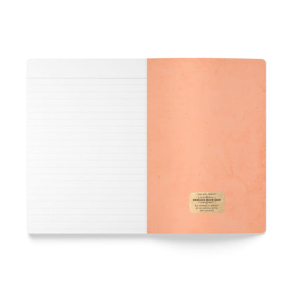 North America Vintage Map |  Softcover Travel Journal with Inside Illustrations