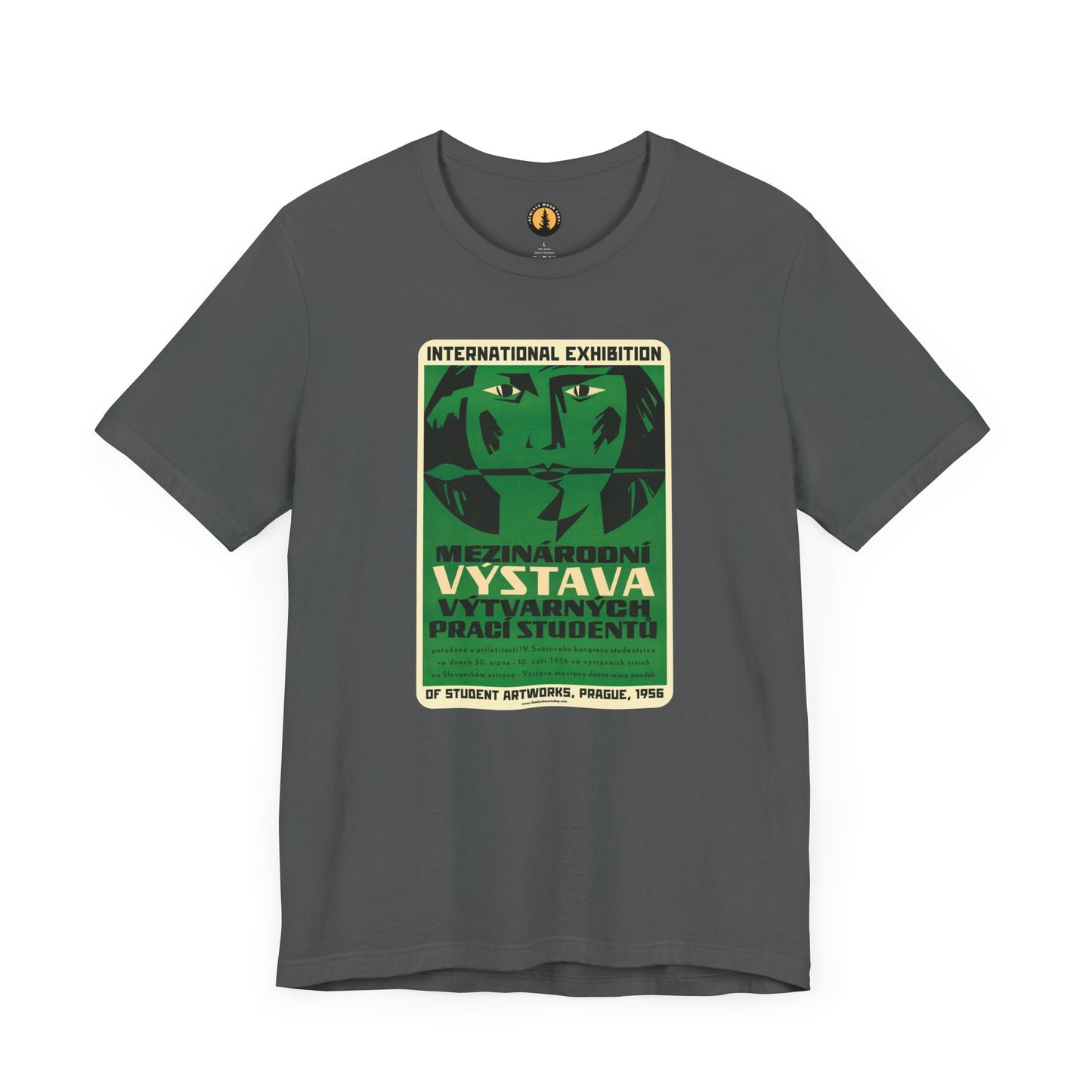 Prague Art Exhibition Vintage Tee
