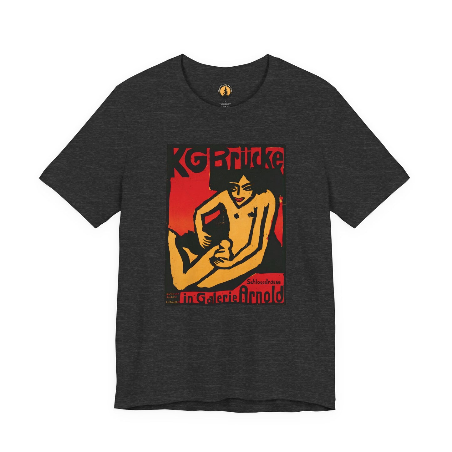 Die Brücke German Expressionism Art Tee | Ernst Ludwig Kirchner