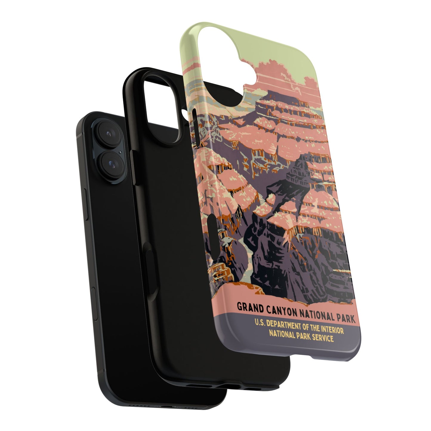 Grand Canyon National Park Retro iPhone Case