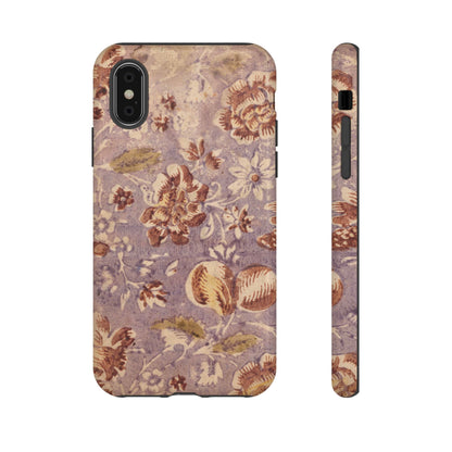 Vintage Lavender & Rose Fruit & Floral iPhone Case