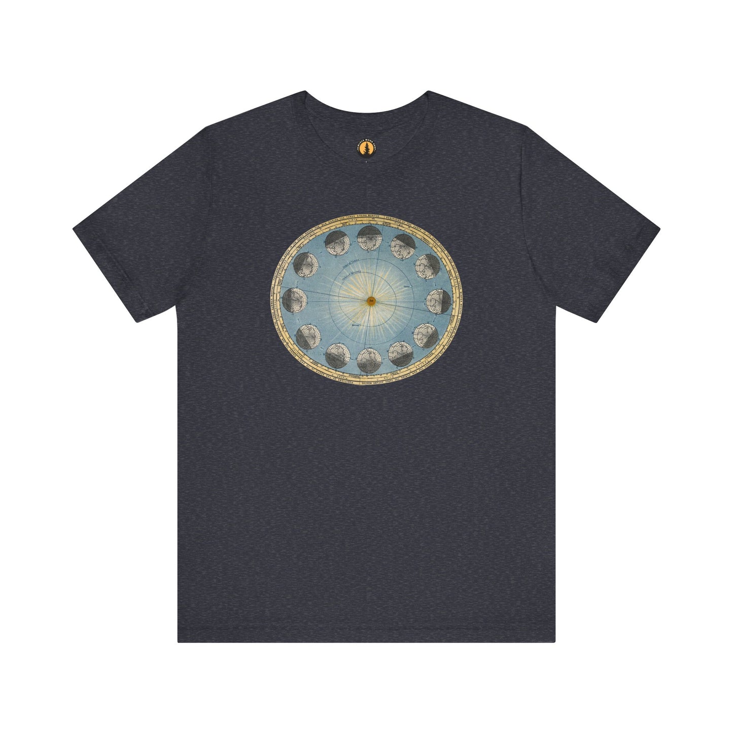 Earth's Orbit Vintage Astronomy Art Tee