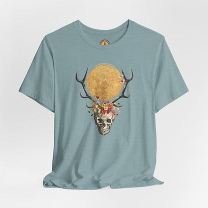 Bohemian Skull & Antlers Tee