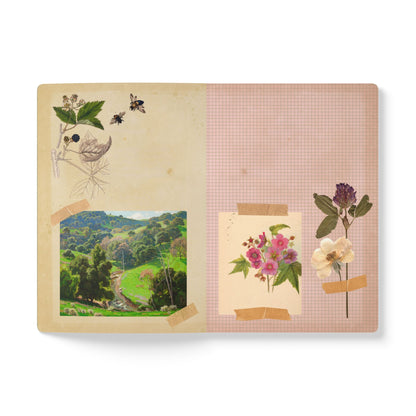 Summer Meadow Vintage Field Notes | Softcover Journal with Inside Illustrations