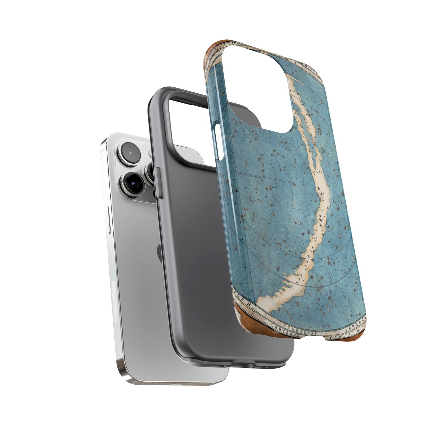 Vintage Star Map Celestial iPhone Case