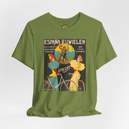 Retro Dutch Bicycle Tee | España Rijwielen Poster (1912)