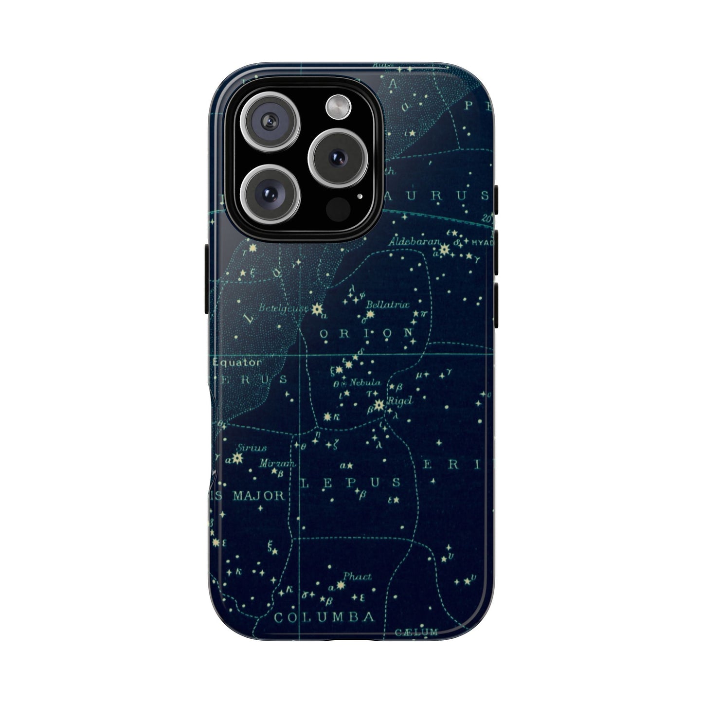 Stargazer Orion iPhone Case | Vintage Constellations Map