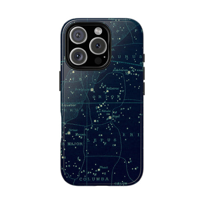 Stargazer Orion iPhone Case | Vintage Constellations Map