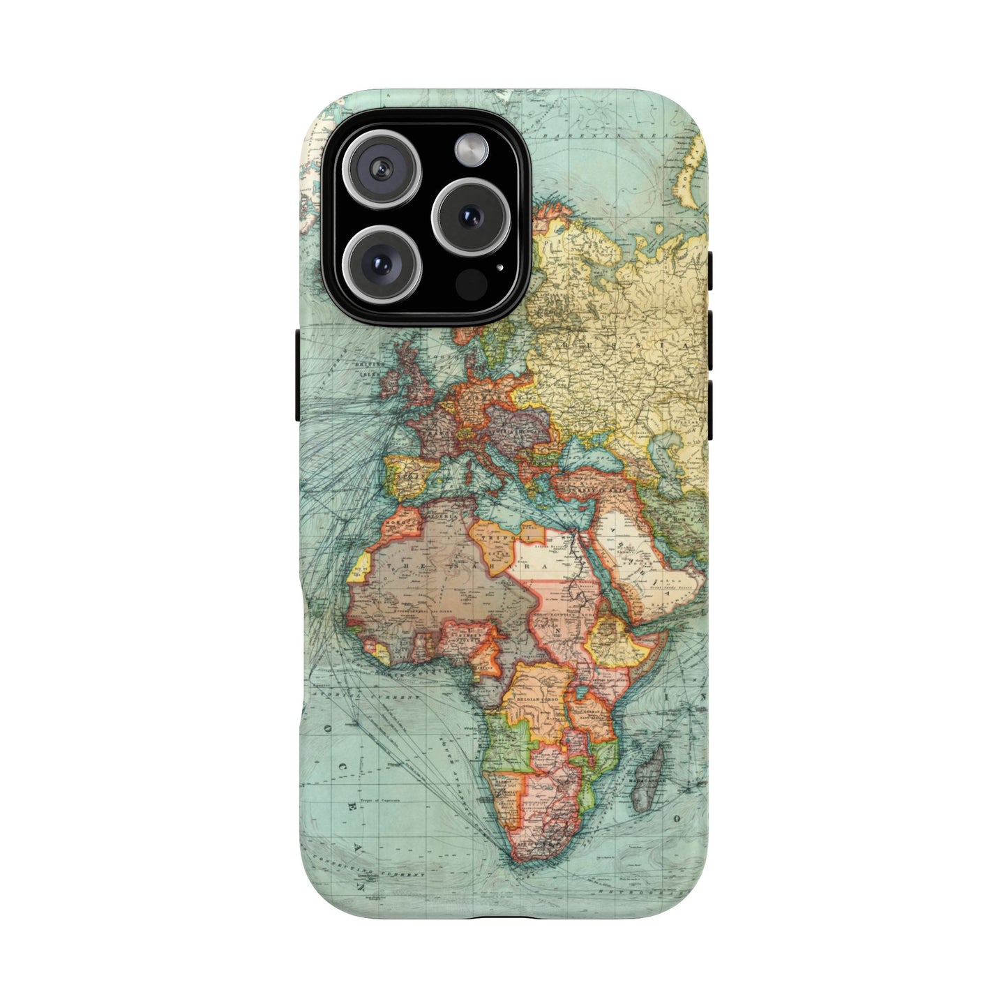 World Map iPhone Case