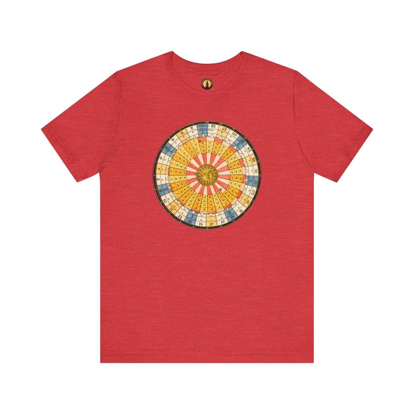 Sun Cycle Antique Art Tee | Astronomicum Caesareum (1540)