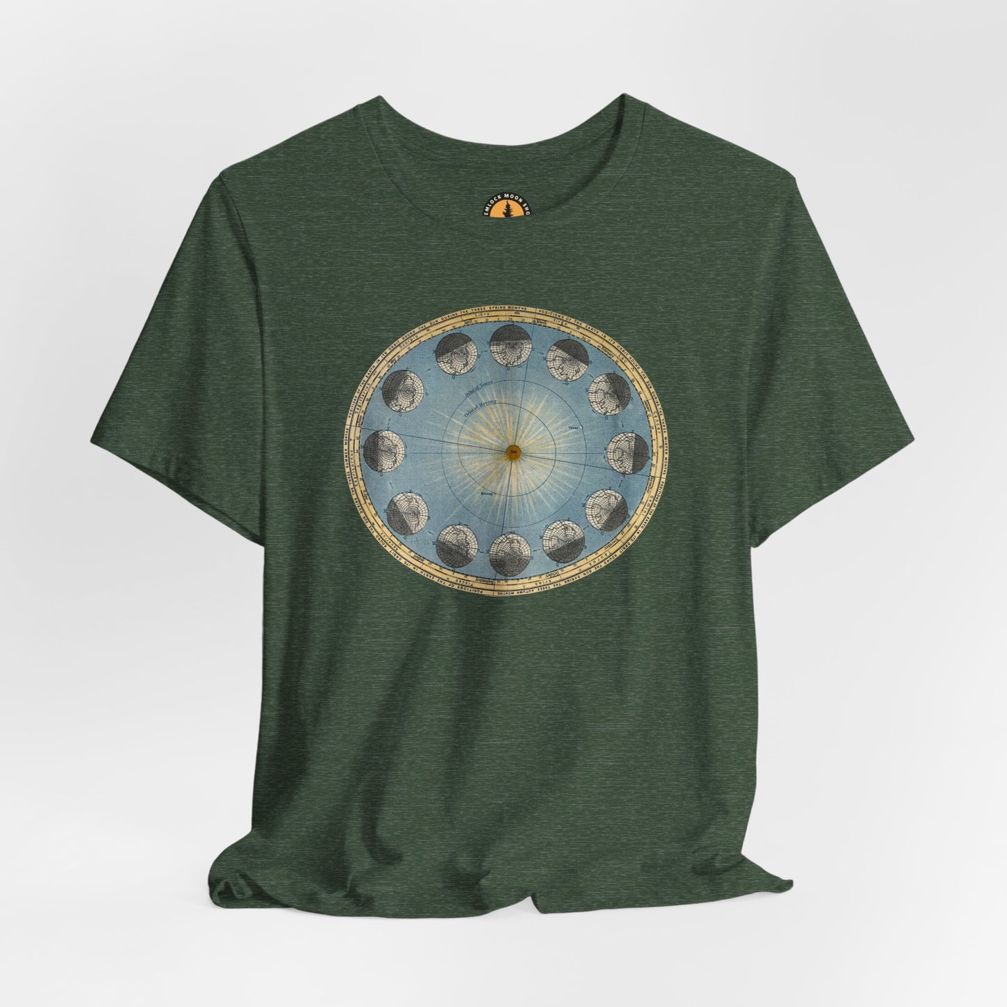 Earth's Orbit Vintage Astronomy Art Tee