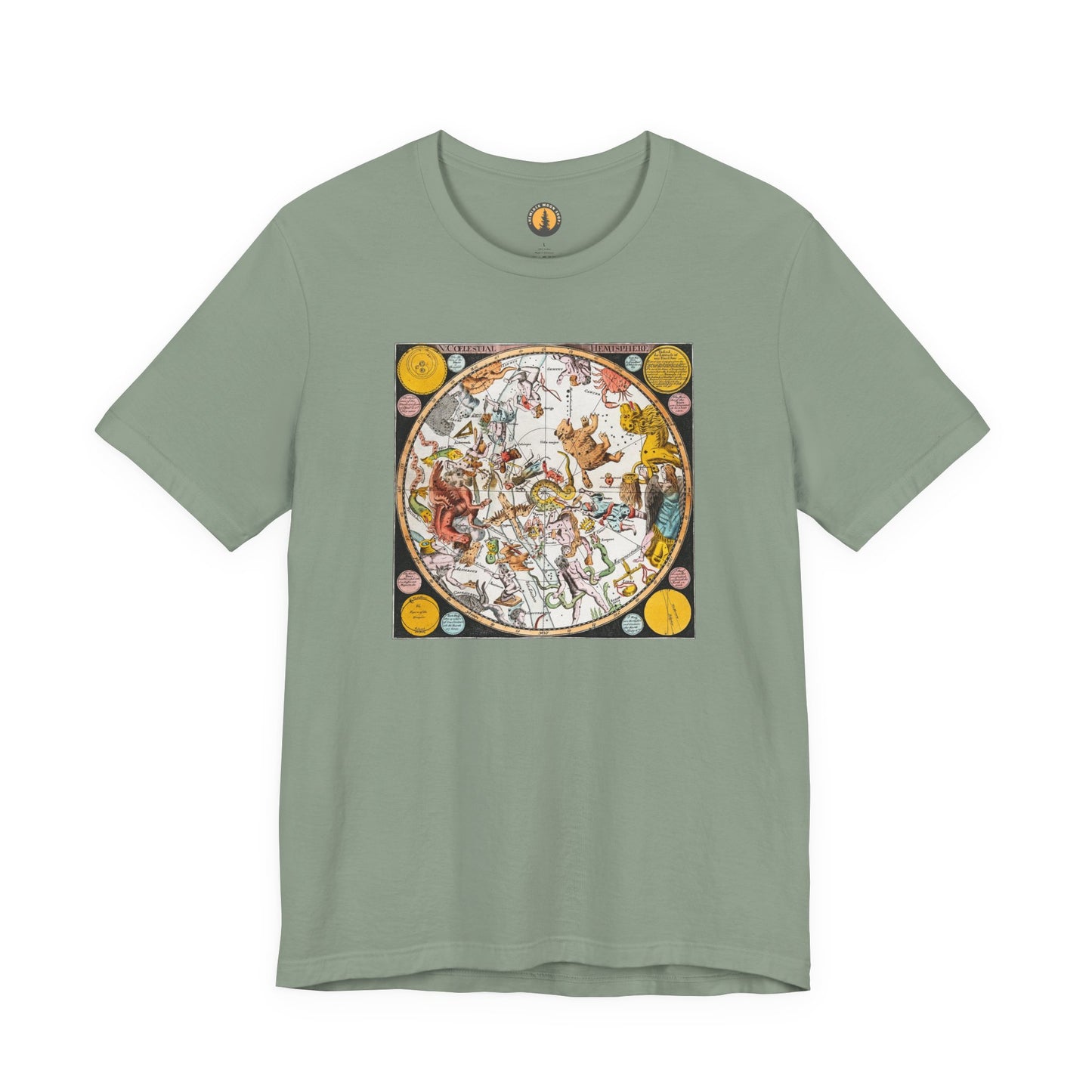 Constellations Vintage Star Map Tee