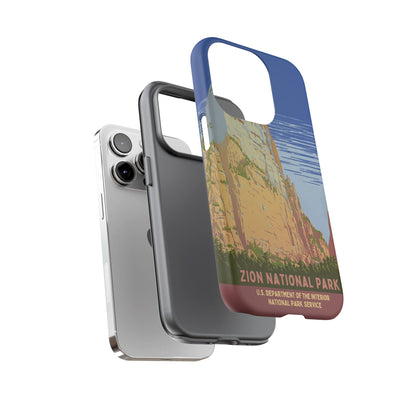 Zion National Park Retro iPhone Case