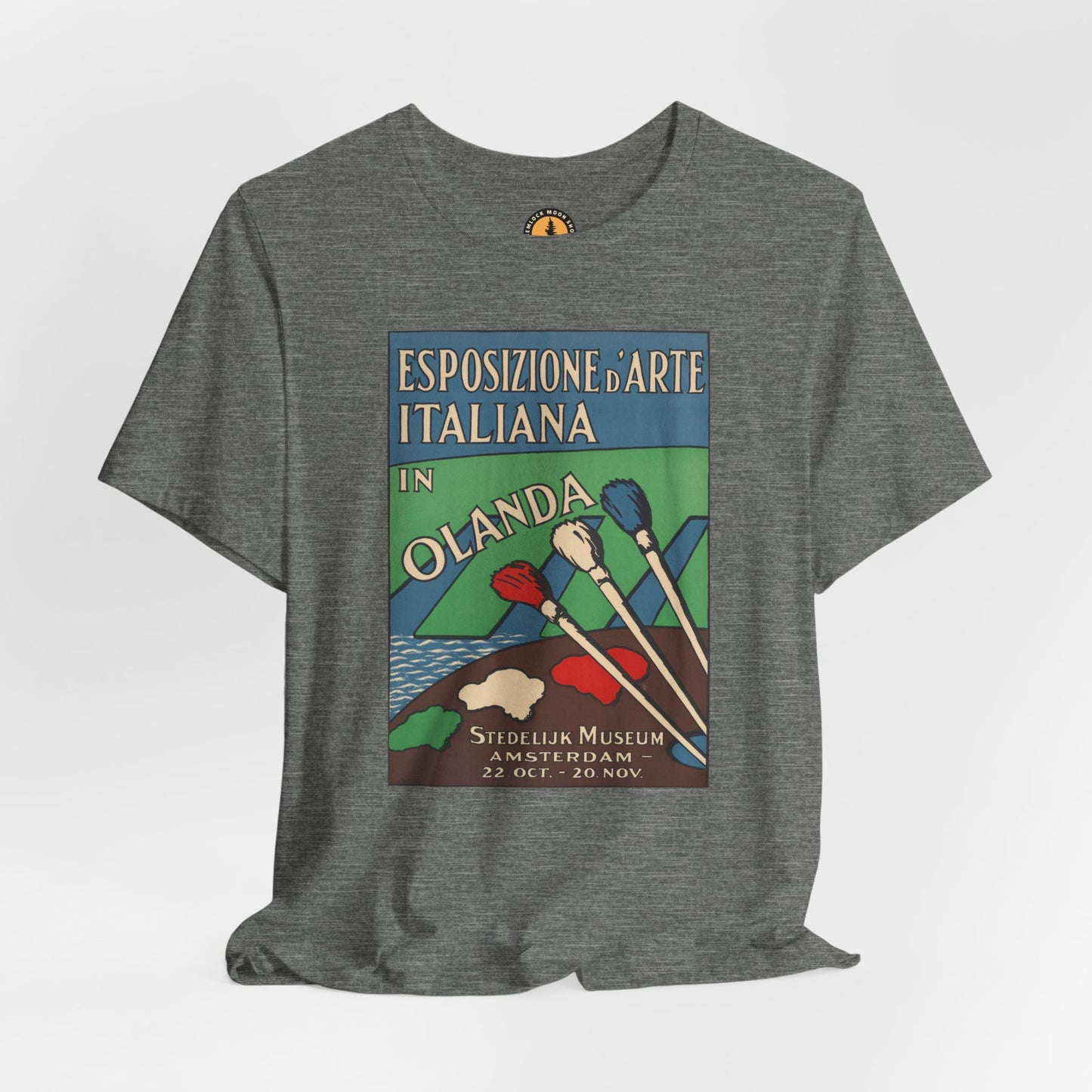 Amsterdam Art Exhibition Antique Poster Tee