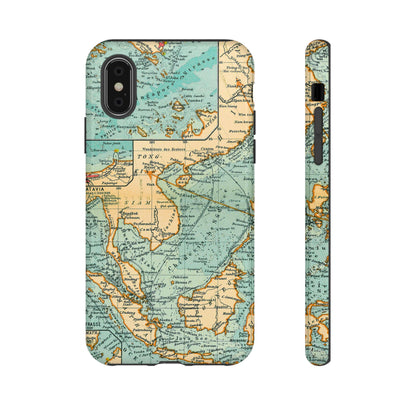South China Sea Antique Map iPhone Case