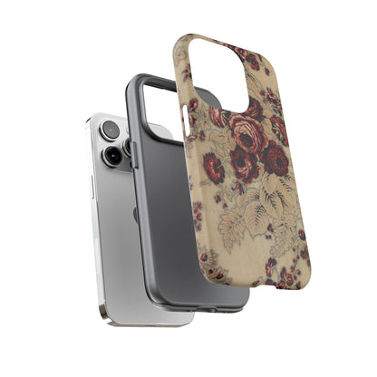 Red Roses Vintage iPhone Case