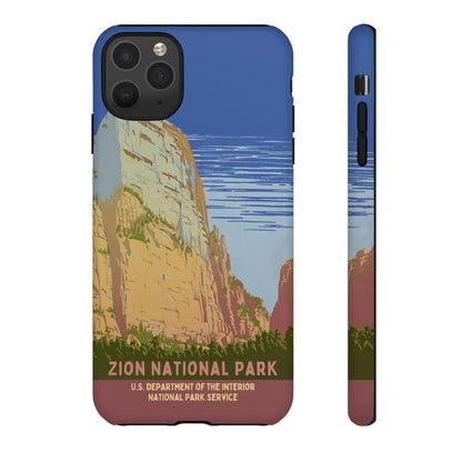 Zion National Park Retro iPhone Case