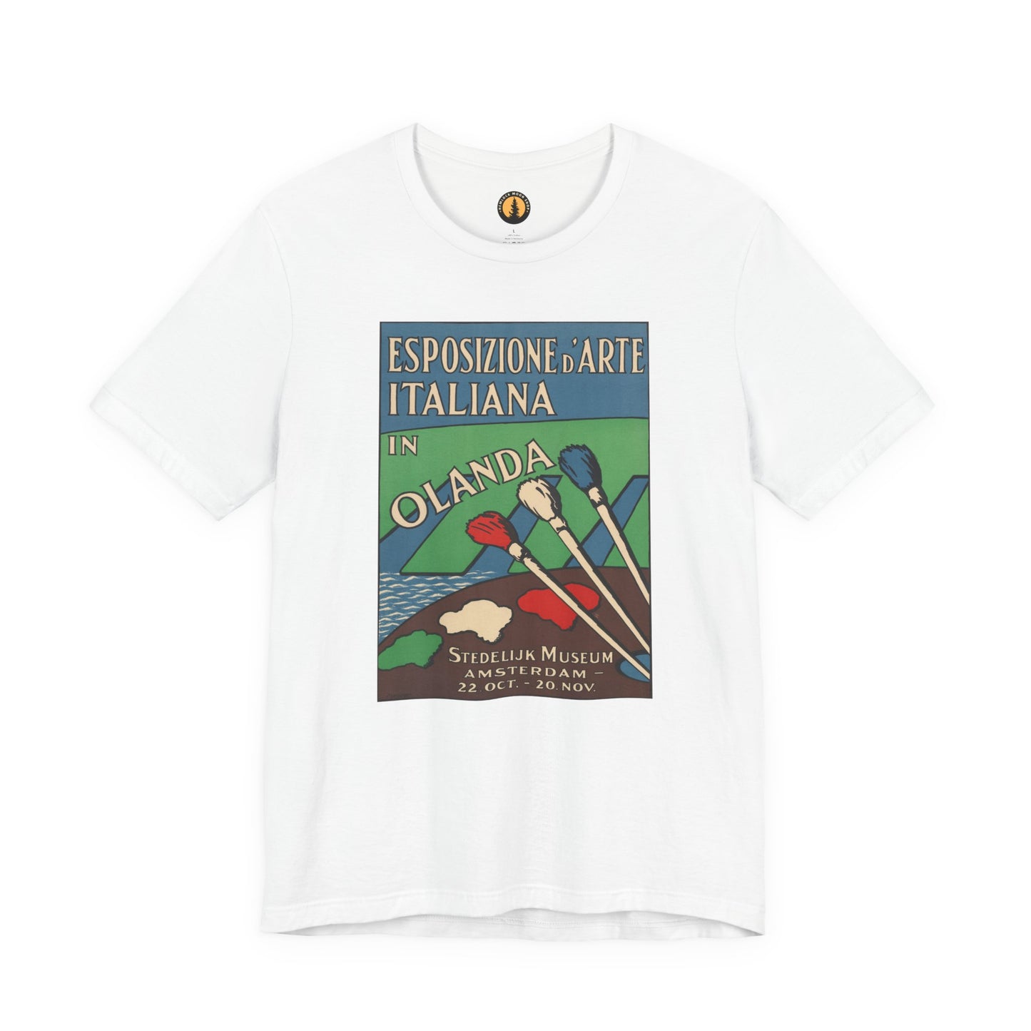 Amsterdam Art Exhibition Antique Poster Tee