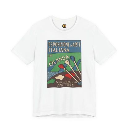 Amsterdam Art Exhibition Antique Poster Tee