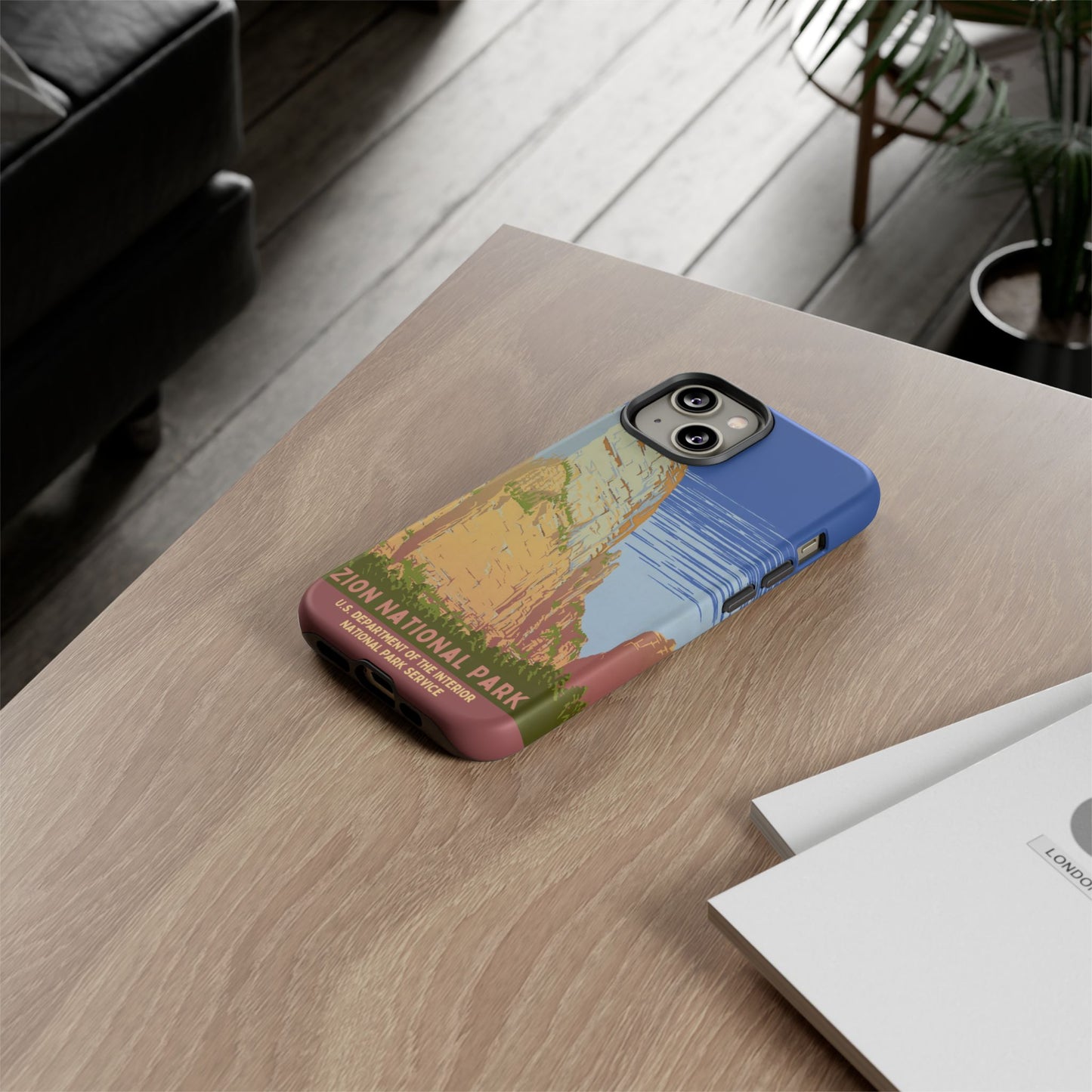 Zion National Park Retro iPhone Case