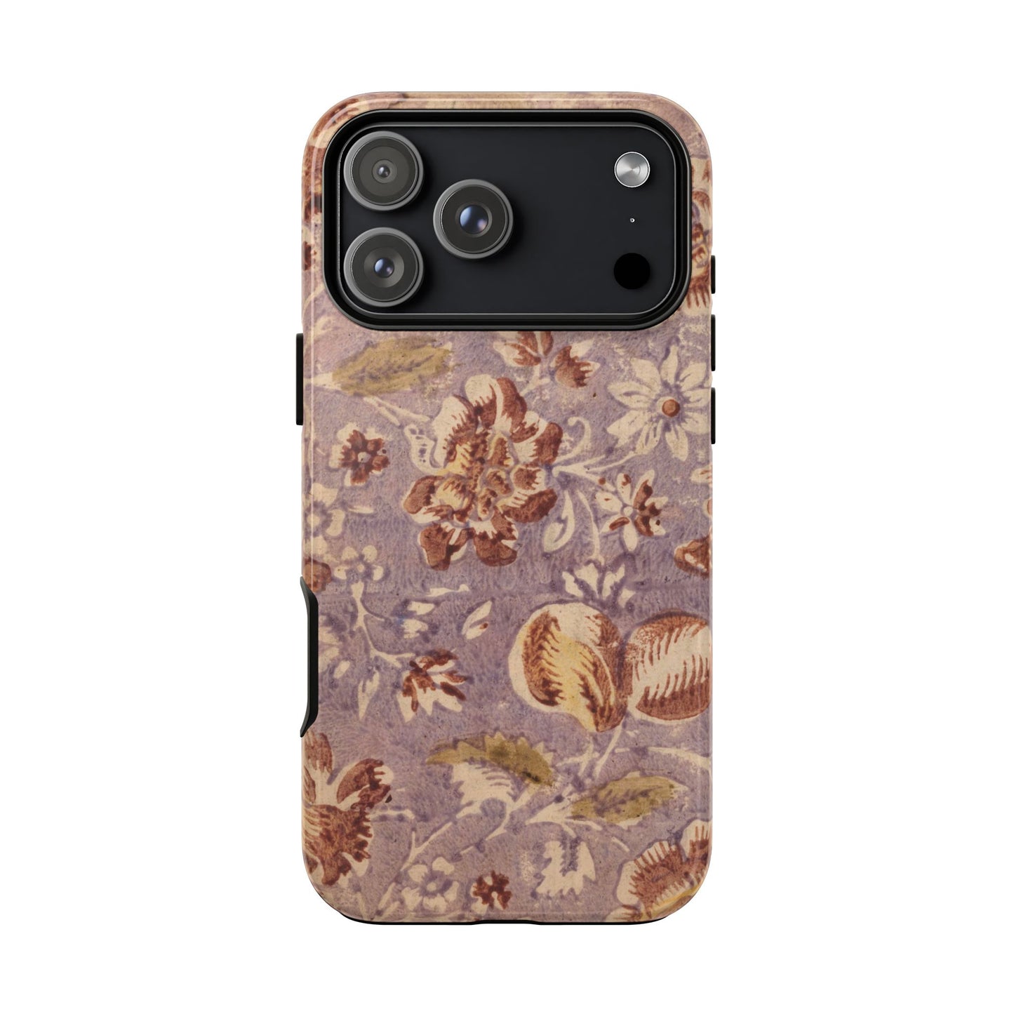 Vintage Lavender & Rose Fruit & Floral iPhone Case