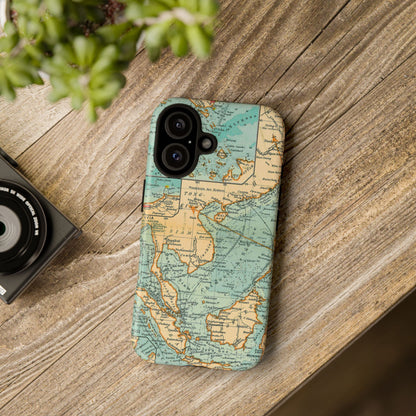 South China Sea Antique Map iPhone Case