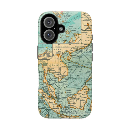 South China Sea Antique Map iPhone Case