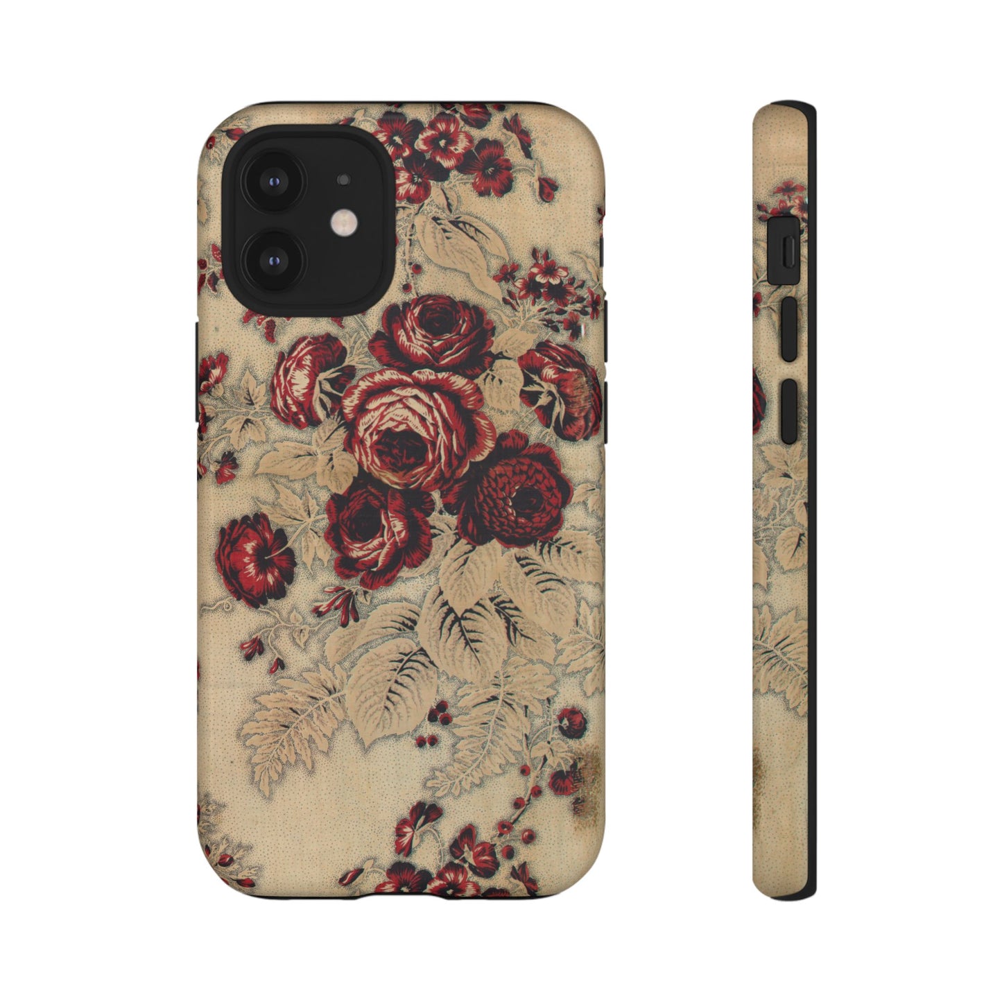 Red Roses Vintage iPhone Case