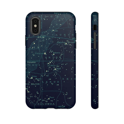 Stargazer Orion iPhone Case | Vintage Constellations Map