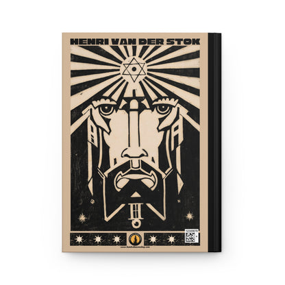 Uranus Hardcover Journal | Henri van der Stok's Planet Masks No. 007