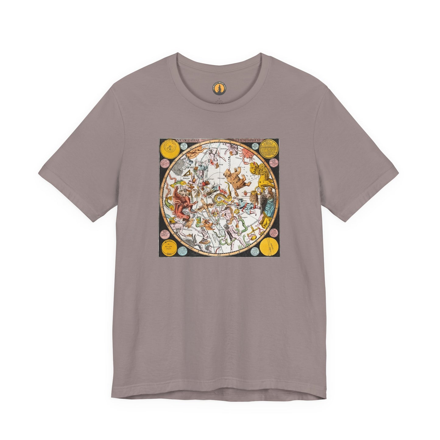 Constellations Vintage Star Map Tee