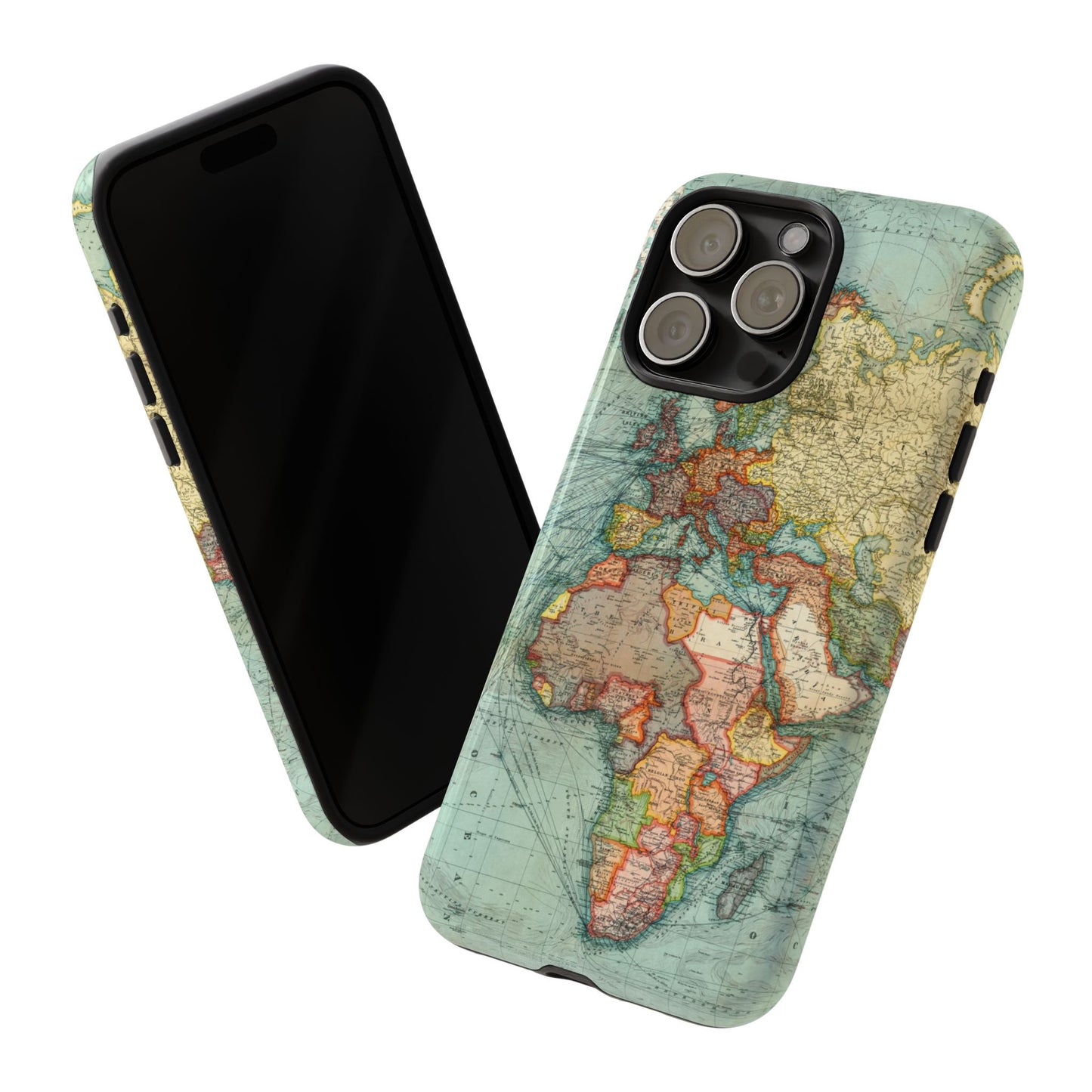 World Map iPhone Case