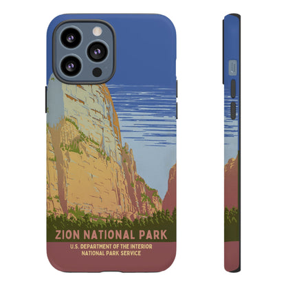 Zion National Park Retro iPhone Case