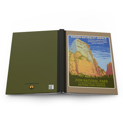 Zion National Park Hardcover Journal