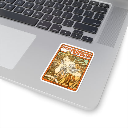 Art Nouveau Cycles Perfecta | Vintage Bicycle Sticker (4 sizes)