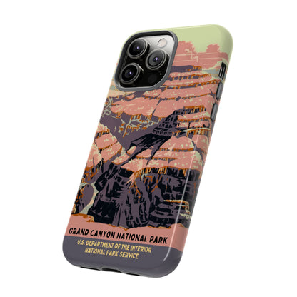 Grand Canyon National Park Retro iPhone Case