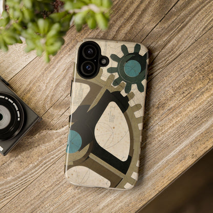 Antique Industrial Cog Wheels iPhone Case