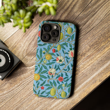Four Fruits Antique Arts & Crafts iPhone Case