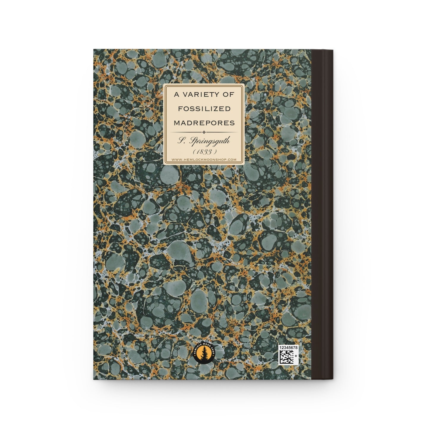 Vintage Fossil Collection Hardcover Notebook No. 002