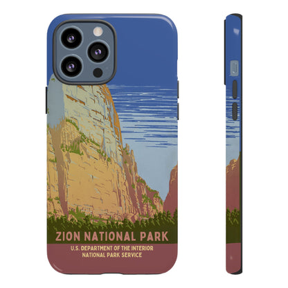 Zion National Park Retro iPhone Case